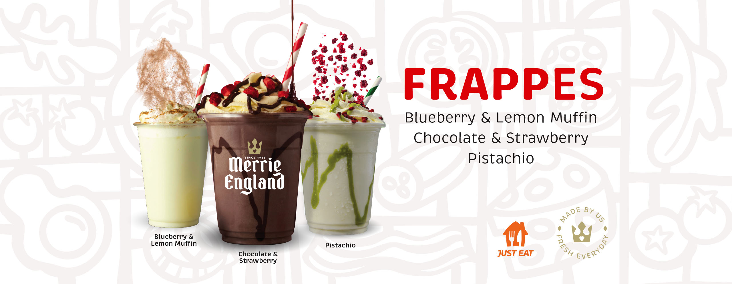 MERRIE ENGLAND FRAPPES